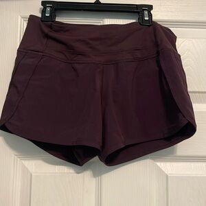 Lululemon dark purple shorts, size 2